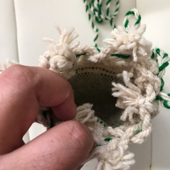 Handmade Knitted Mexican Mini Small Crossbody Bag - Picture 3 of 8